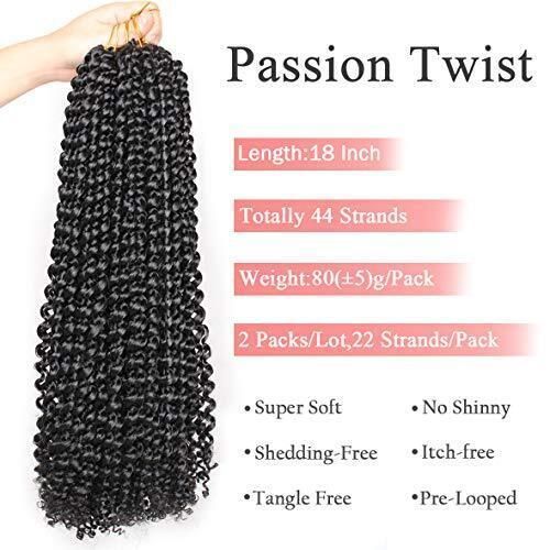 Passion Twist Канекалон Косички Коста, Паски для афрокосичок 45 см | Зображення 5