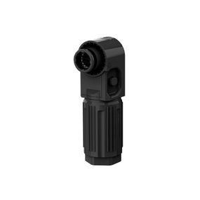 Силовий роз'єм для АКБ SRDB-200 (тато), кутовий, 200А, 1500V, IP67, Black