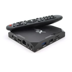 Медіа приставка X96-Max Plus6 4 / 32G Smart TV Box (Android 9.0, ОЗУ 4 Гб, 32Гб вбудованої пам'яті, 4-х ядерний процесор Amlogic 905  (2,0 ГГц)