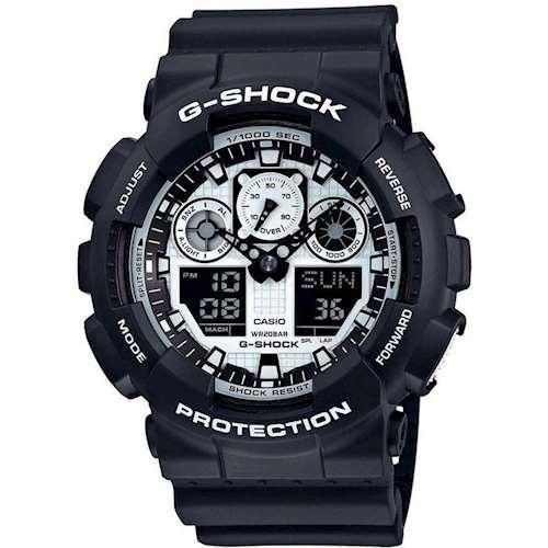 Годинник Casio GA-100BW-1AER