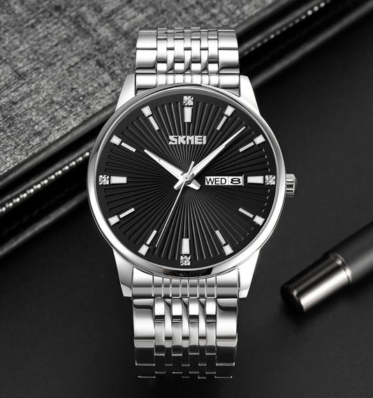 Skmei 9323SIBK Silver-Black | Зображення 2