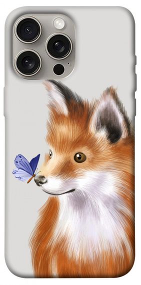 Чохол з картинкою Funny fox для Apple iPhone 15 Pro Max (6.7")