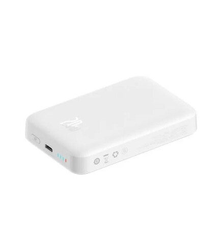 Повербанк MagSafe Baseus Power Bank 10000 mAh 20 W White | Зображення 2