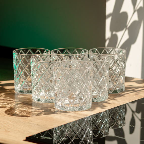 Набор стаканов 6 штук по 320 мл виски HP-19-10 | Зображення 3