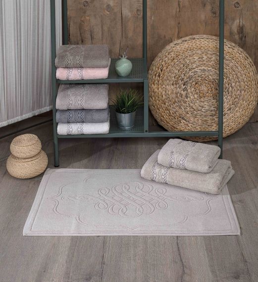 Подарунковий набір рушників Pupilla Penanope Kahve | Зображення 3