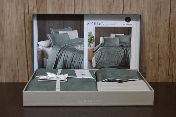 Постільна білизна La Romano Premium Satin 200×220 Marlen Moonmist | Зображення 2