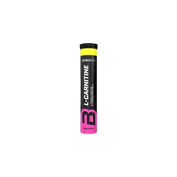 Жироспалювач для спорту BioTechUSA L-Carnitine 20 effervescent tabs Lemon Lime