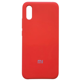 Чехол Silicone Cover Case для Xiaomi Redmi 9A red