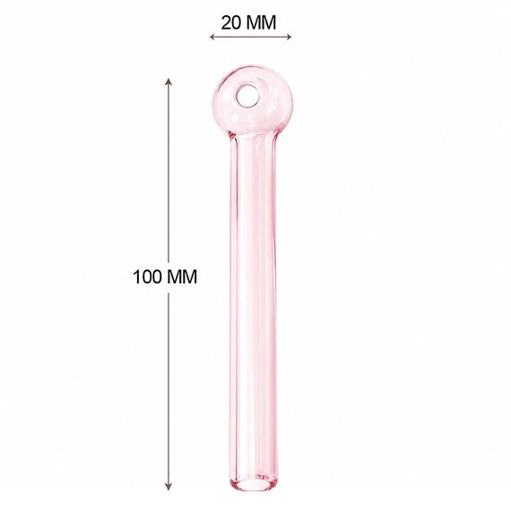 Стеклянная трубка Pocketbowl Oil Pink | Зображення 1