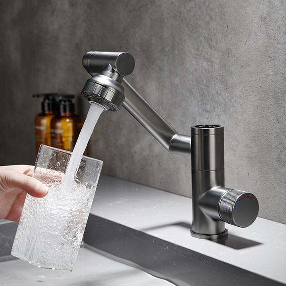 Змішувач для кухні під фільтр із гнучким зливом faucet AND938 | Зображення 6