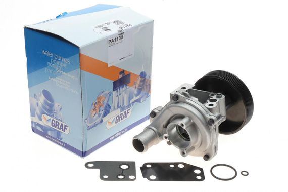 Помпа води Ford Transit VIII 2.4TDCi RWD 06-14 R B  8 лоп.  7 кан.  з корпусом  PA1100 | Зображення 1