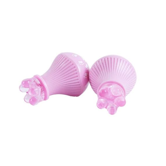 Вібратор у вигляді чаш для сосків BeYourLover з ротацією, рожевий Sex Aura | Зображення 5
