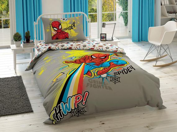 Постельное белье TAC Disney 160×220 см Spiderman Power