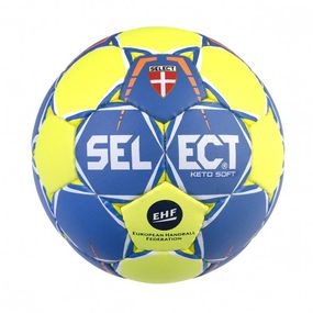М'яч гандбольний SELECT Keto Soft (015) жовт/синій, mini (0)