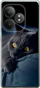 Чохол на Realme GT 6T Димчастий кіт "825u-3750-2448"