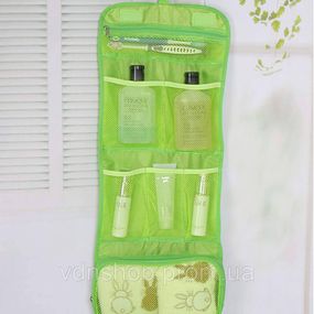 Органайзер дорожній сумочка Travel Storage Bag косметичка. Колір: зелений BO-57