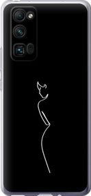 Чехол на Huawei Honor 30 Pro Силуэт1 "4590u-1920-17620"