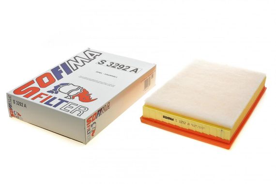 Фильтр воздушный Opel Combo Corsa C Meriva A Tigra 1.3D 1.6 1.7D 00- с поролоном  S 3292 A