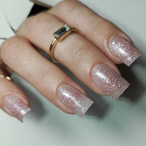 Гель для наращивания Mi Twinkle №3 Builder Gel (светоотражающий фиолетовый) 5мл | Зображення 1