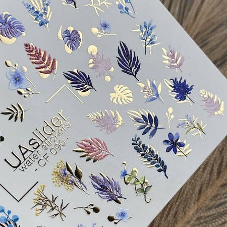 Фольгований слайдер UAslider CF 096 на водяній основі (7x10см)