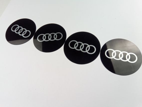 Емблема AUDI на ковпак SJS (Туреччина) (к-т 4 шт) продається тільки з ковпаками | Зображення 2
