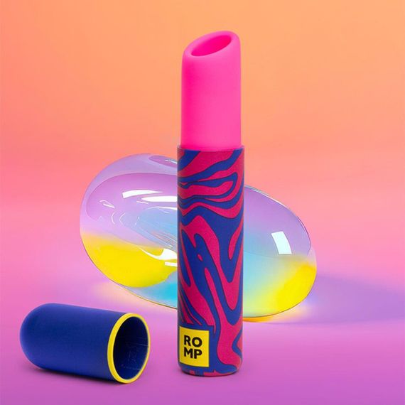 Вакуумний кліторальний стимулятор-помада Romp Lipstick, 7 рівнів інтенсивності Sex Aura | Зображення 7