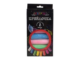 Крейда кольорова КRD-02-02U DankoToys Великий Різнокольоровий shop (4823102810911)
