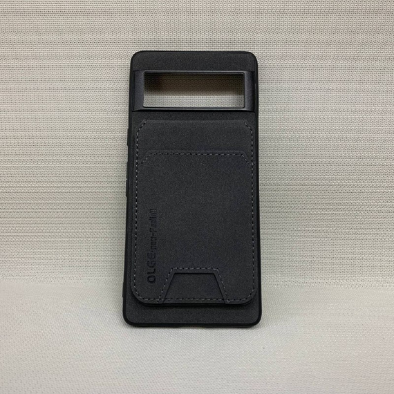 Чохол-гаманець Lux Нубук для Google Pixel 8 з силіконовою основою | Зображення 1