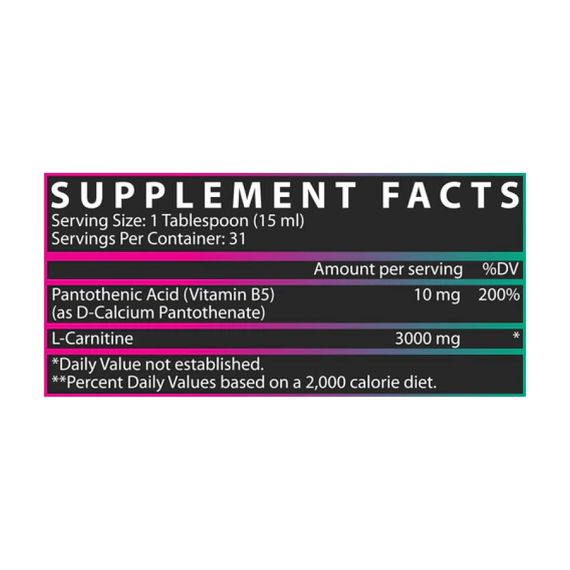 Liquid L-Carnitine 3000 - 465 ml (Strawberry Watermelon) | Зображення 1
