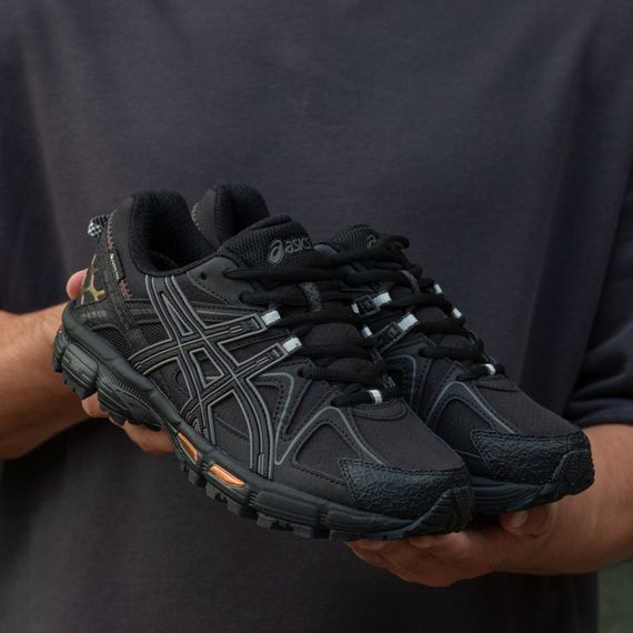 Кросівки демісезонні  Asics Gore-Tex колір чорний/червоний | Зображення 4