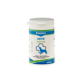 Дрожжові таблетки з ензимами та ферментами для собак Canina «Hefe» 310 таблеток, 250 г (для травлення)