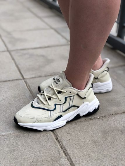 Жіночі кросівки Adidas Ozweego Milk White | Зображення 3