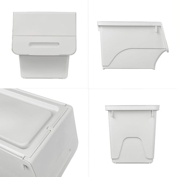 Контейнер для зберігання 45.5х28.5х31см Білий SW-00002421 | Зображення 3