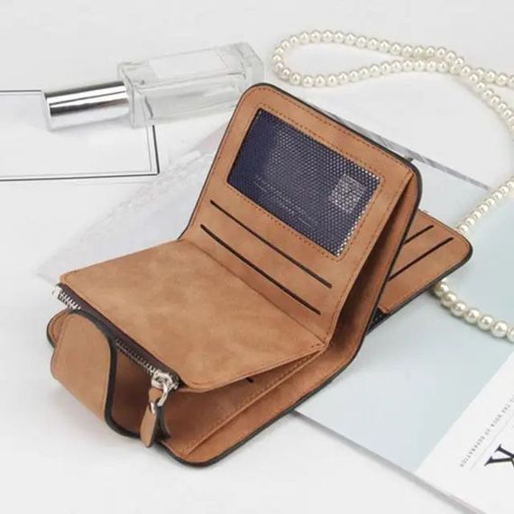 Гарний гаманець для дівчини подарунок Baellerry, Гаманець з відділом для фото Міні жіночий VP-19 | Зображення 9