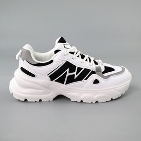 Кросівки жіночі 591484 Білі чорні 36 37 38 39 40 41