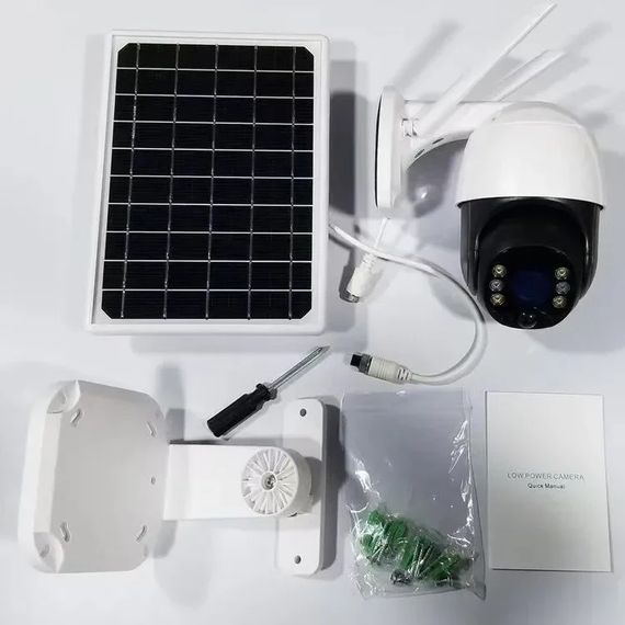 Вулична камера відеонаблюдения з сонячною панеллю XPRO 4G Solar Camera ICSEE 3MP (MER-15336_5524) | Зображення 6
