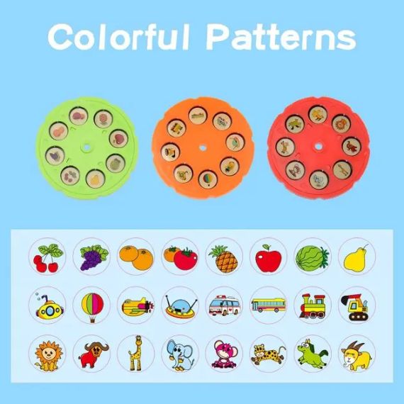 Дитячий стіл проектор для малювання з підсвічуванням Projector Painting 24 Деталі | Зображення 4