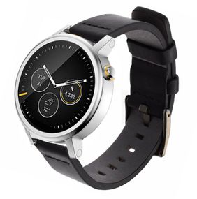 Шкіряний ремінець Primo Classic для годинника Motorola Moto 360 2nd gen (46mm) - Black