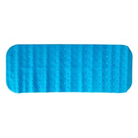 Килимок у ванну на присосках MGZ-0901(Blue) 35х95 см
