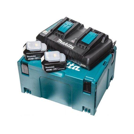 Набір акумуляторів BL1850B (2 шт) та зарядний пристрій для продукції Makita LXT (197629-2) | Зображення 1