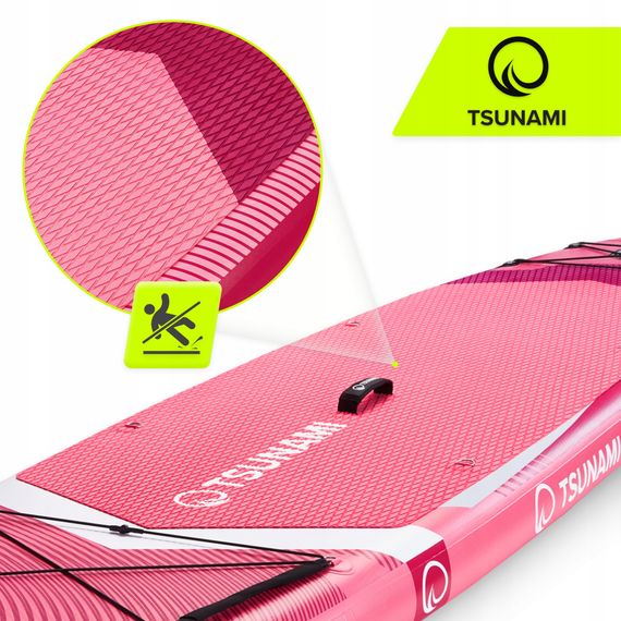 Надувна SUP дошка TSUNAMI PRO 350 см з веслом T10 (P-5905973405591) | Зображення 9