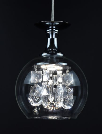 Люстра світлодіодна підвісна LED світильник для квартири на стелю лед 26990 Хром 30-150х14х14 см. | Зображення 7