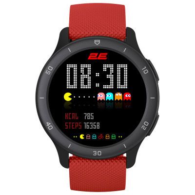 Смарт-годинник 2E Motion GT2 47mm Black-Red (2E-CWW21BKRD) | Зображення 1