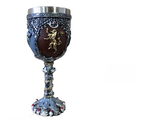 Бокал для Вина Кружка Чашка Череп Игра Престолов Game Of Thrones Winter is Coming Кубок Готика Подарок | Зображення 1