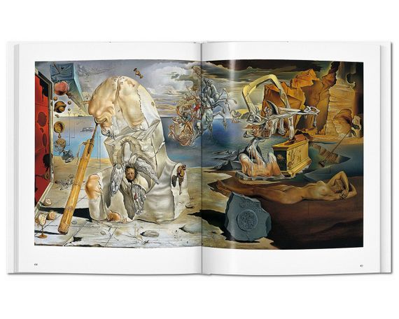 Книги біографії великих художників живопис Сальвадора Далі Dali. Gilles Néret, Taschen книга о художниках | Зображення 5