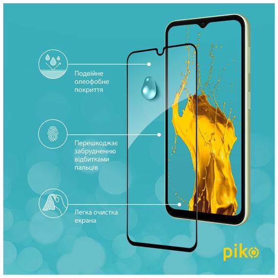 Скло захисне Piko Full Glue Samsung A14 (1283126559785) | Зображення 4