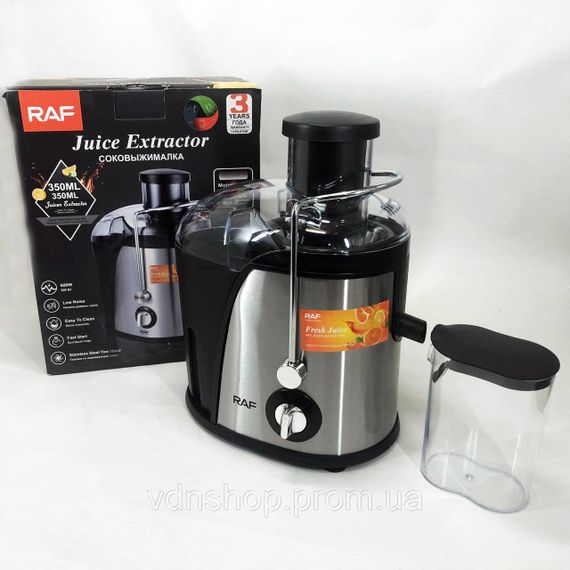 Соковыжималка для яблок RAF, Сокоотжимной аппарат, Шнековая соковыжималка для помидор ZL-72 | Зображення 6