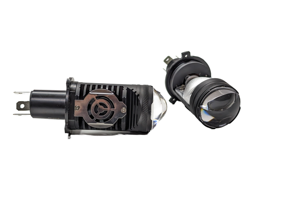 Комплект світлодіодних лінз HeadLight T9 BI-LED H4 mini 12V | Зображення 1