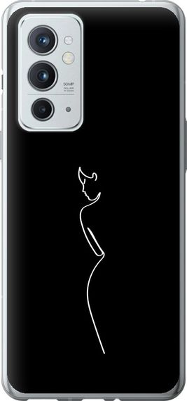 Чехол на OnePlus 9RT Силуэт1 "4590u-2520-17620"