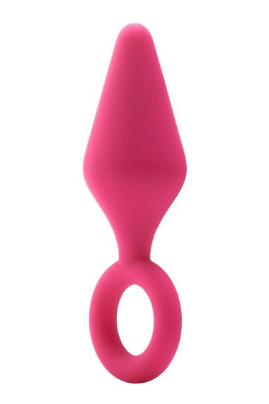 Анальна пробка Dream Toys FLIRTS PULL PLUG SMALL PINK sexstyle | Зображення 1
